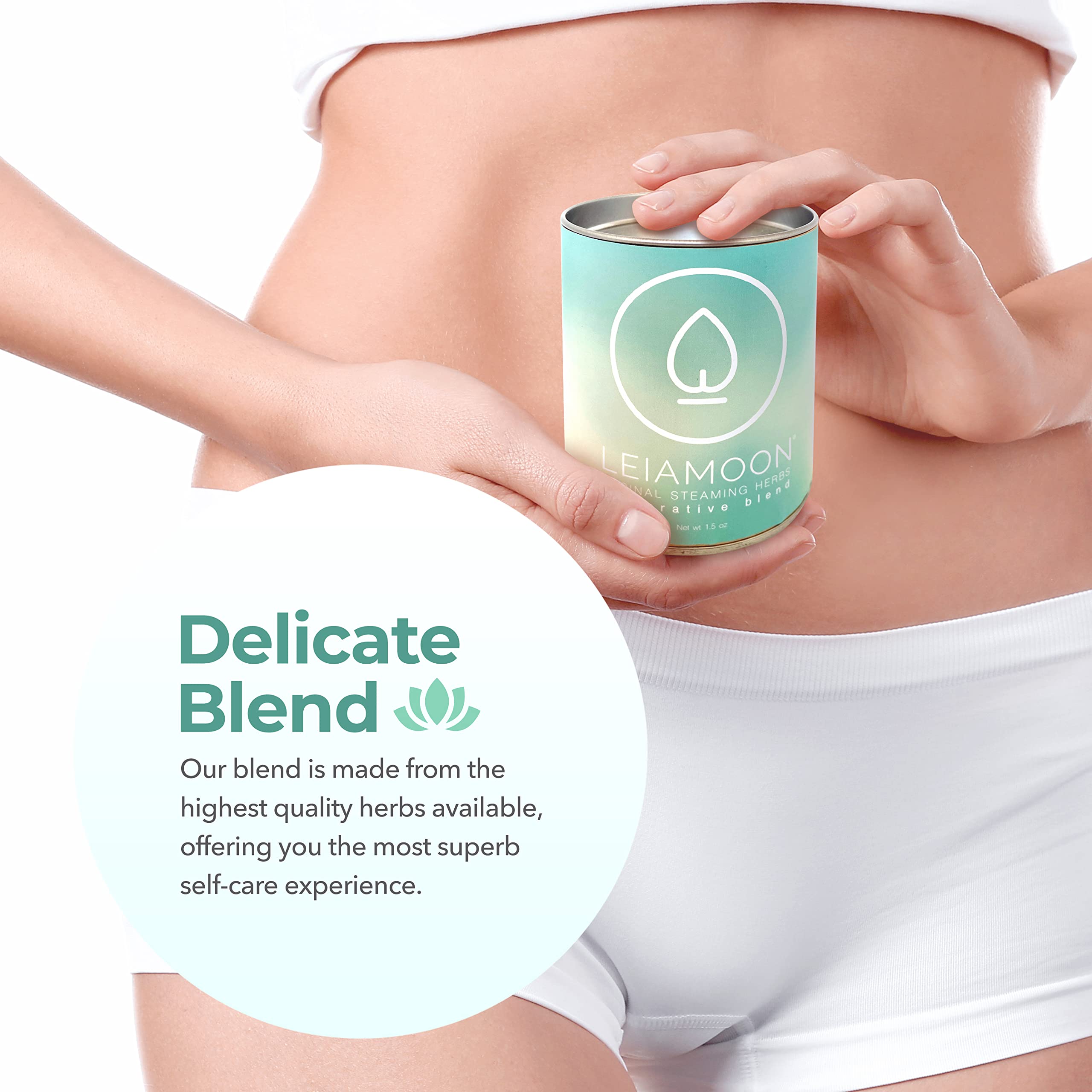 Leiamoon - Vaginal Steam Herbs Blends V Steam Kit for Cleansing, Regulating, and Balancing